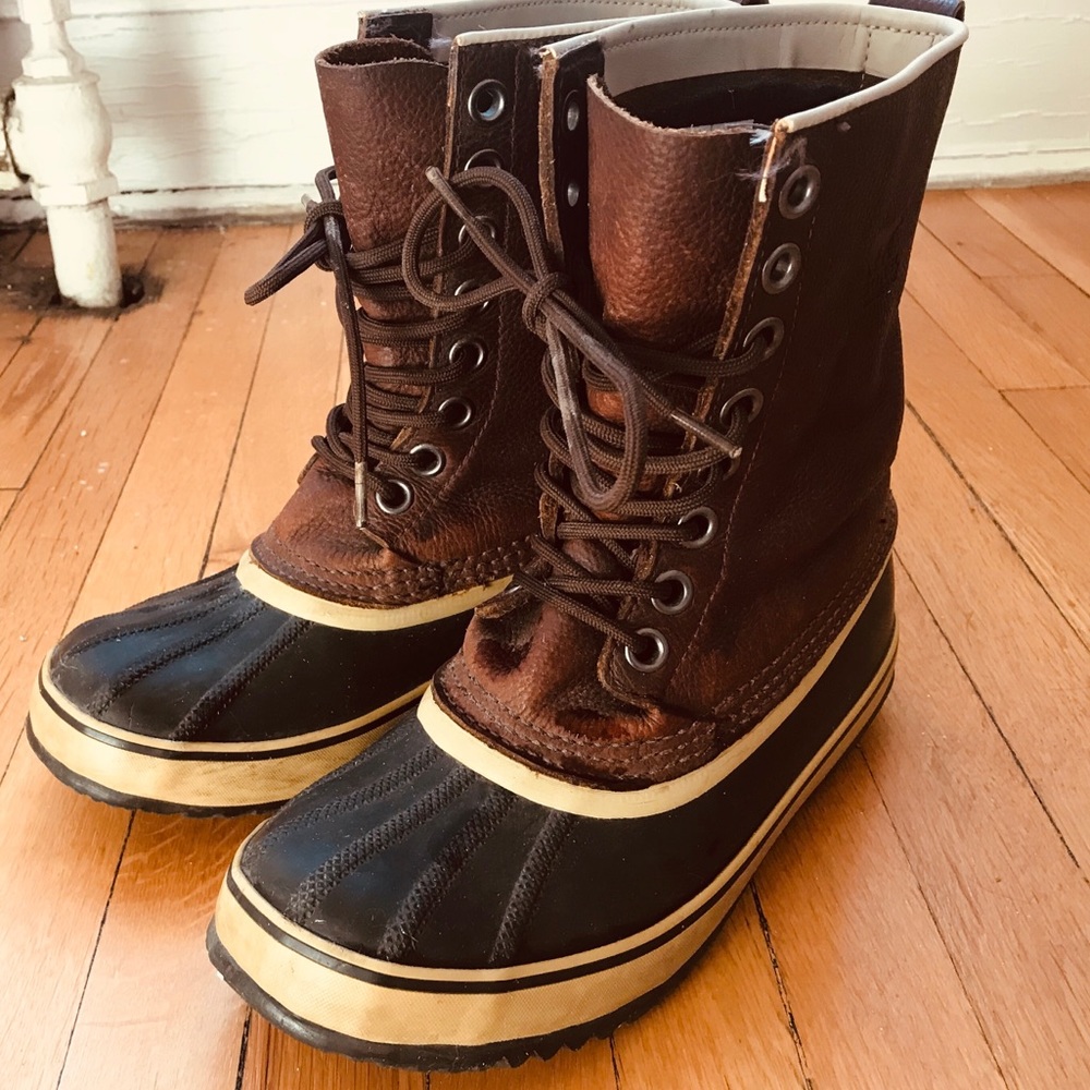 Sorel Leather 1964 premium winter boots 8